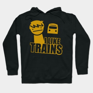 I like Trains Hoodie